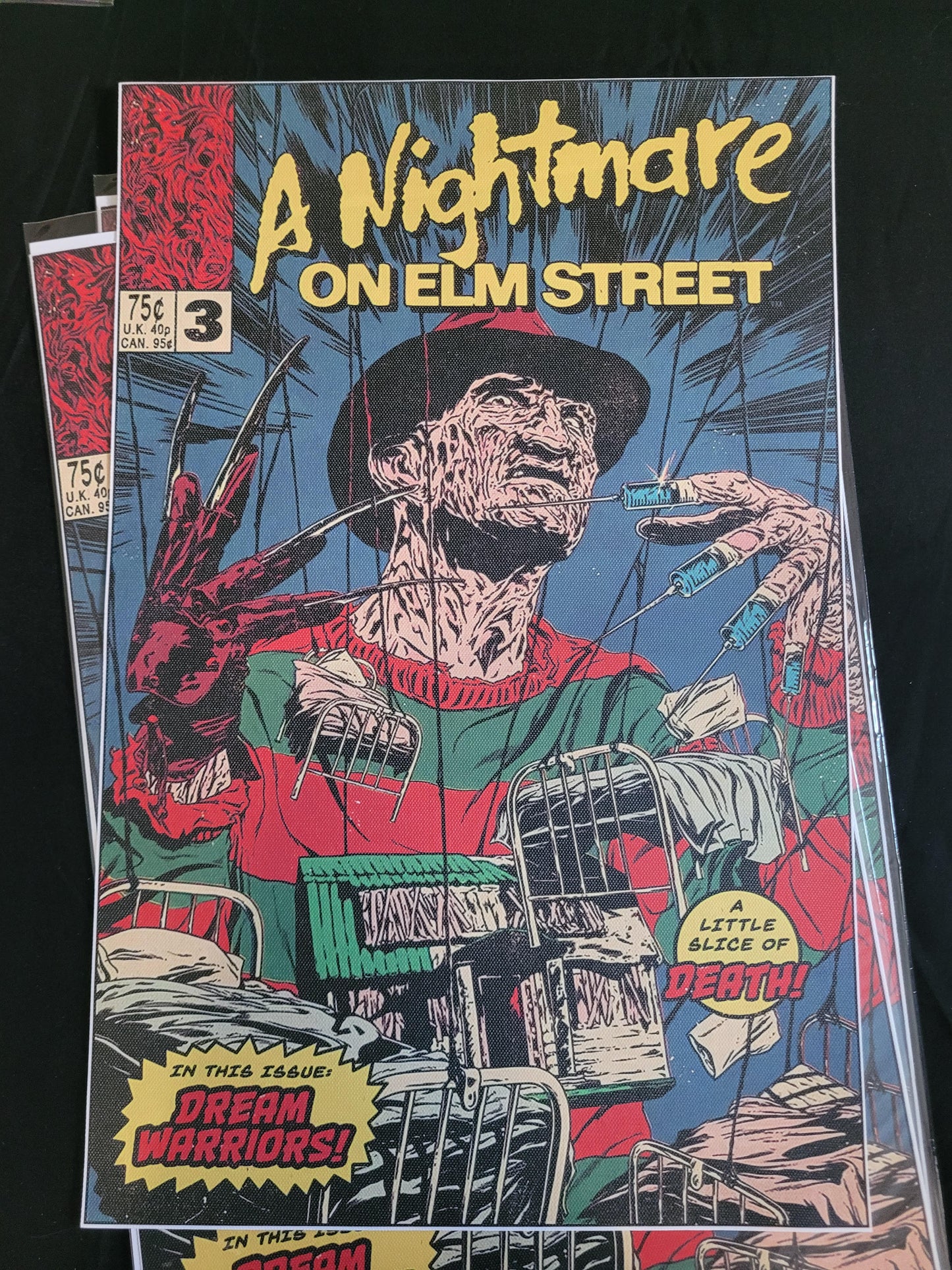 Comic Freddy Canvas Print