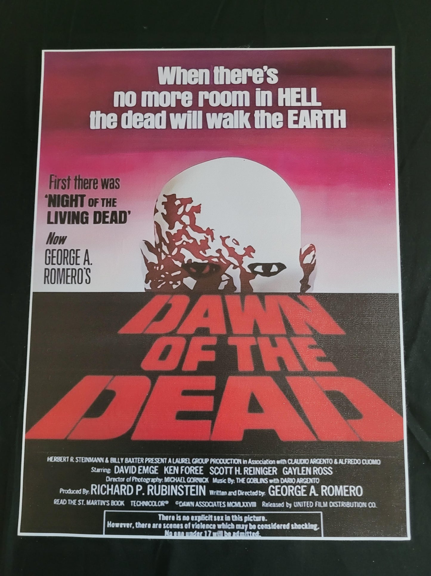 Dawn of the Dead Canvas Print