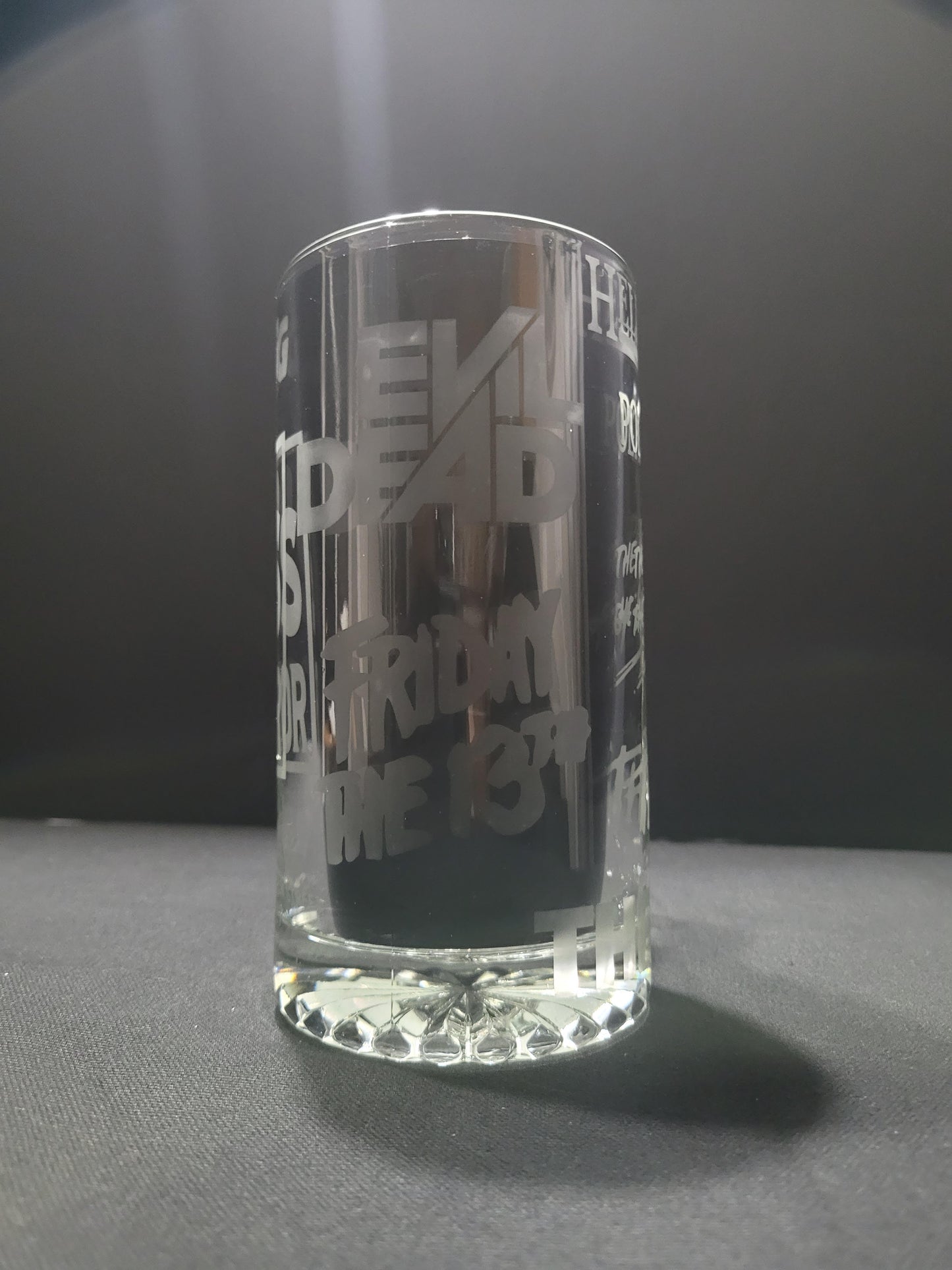 80's Horror T2T Exclusive Glass Etched Mug