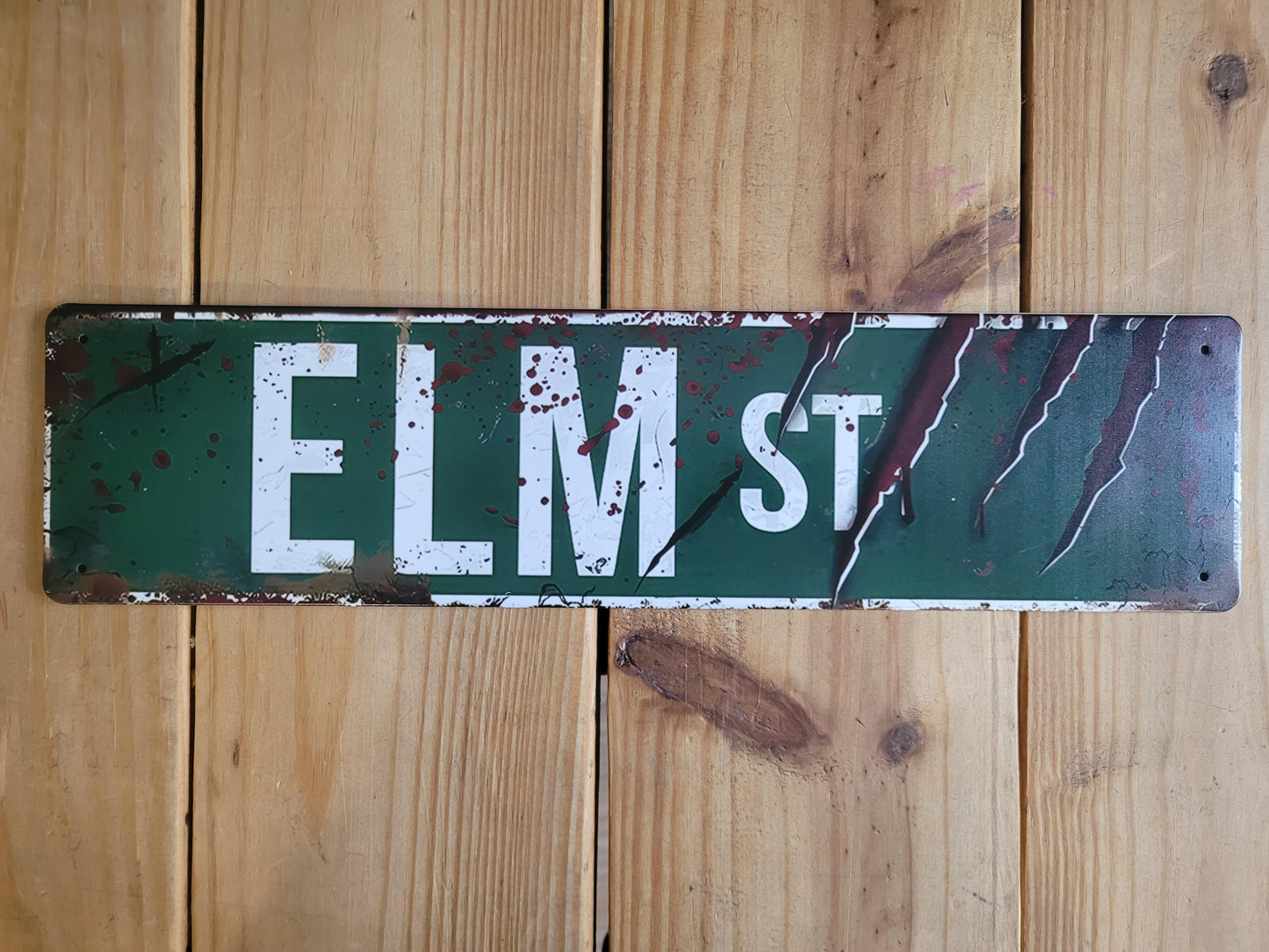 Elm Street Metal Street Signs