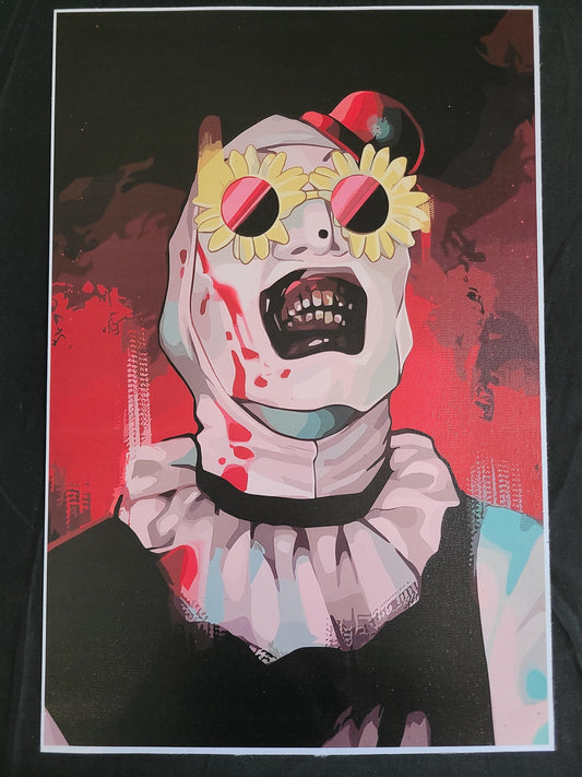 Art the Clown Canvas Print