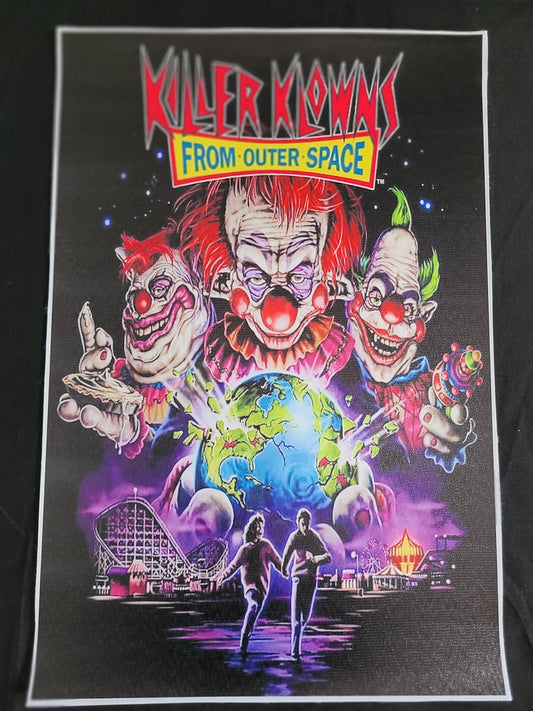 Killer Klowns Canvas Print