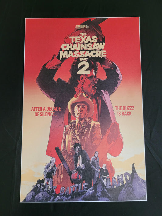 The Texas Chainsaw Massacre 2 Canvas Print