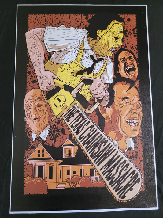 The Texas Chainsaw Massacre Canvas Print