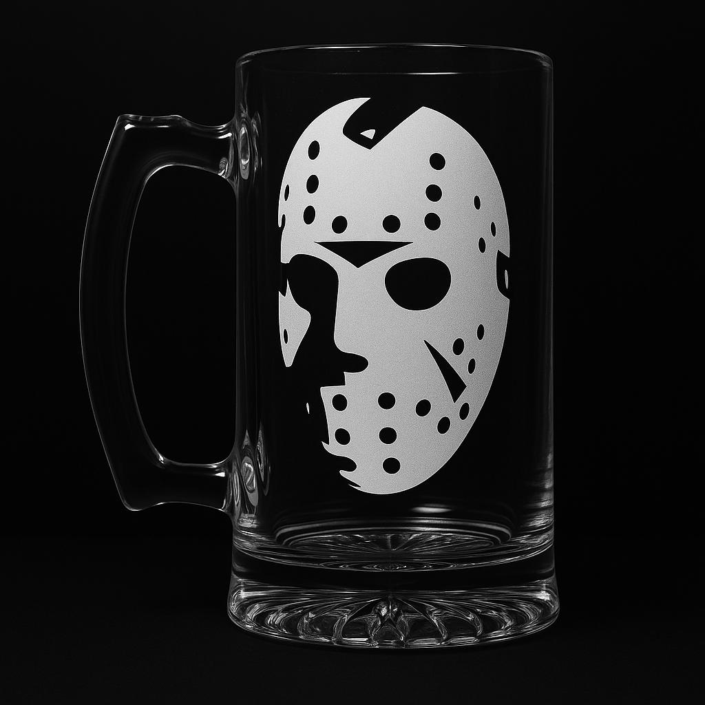 F13 Glass Etched Mug