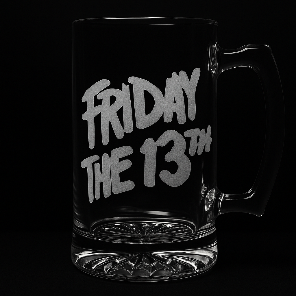 F13 Glass Etched Mug