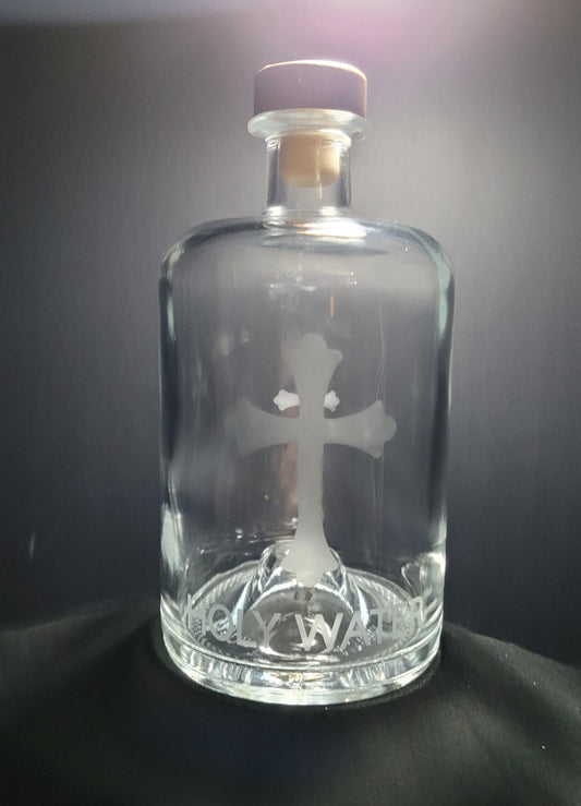 Holy Water T2T Exclusive Glass Etched Decanter Set