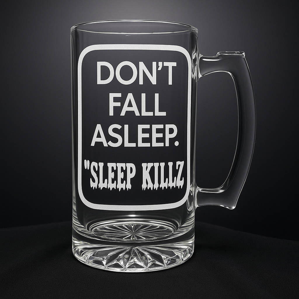 A Nightmare on Elm Street T2T Exclusive Glass Etched Mug