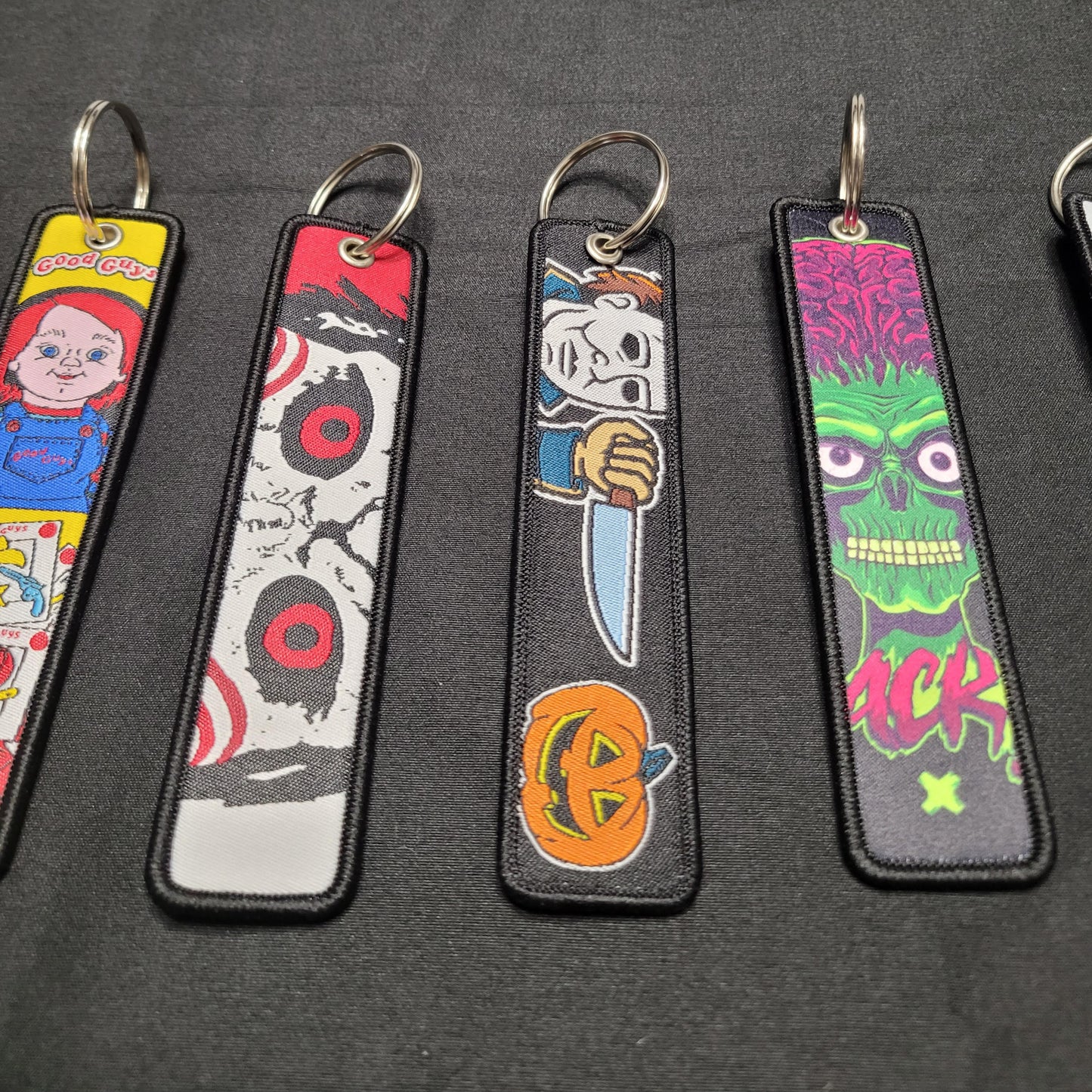 Horror Tag Keychains