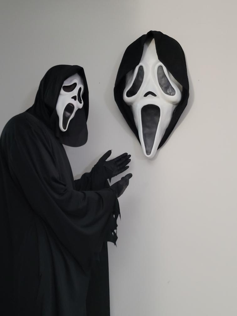 T2T Exclusive Large Ghostface Display Mask