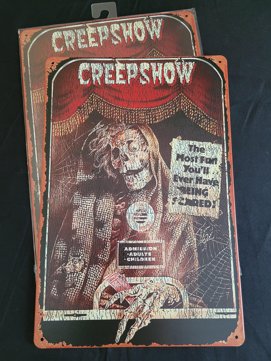 Creepshow Metal Sign