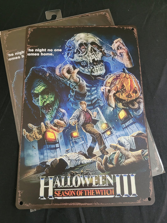 Halloween 3 Metal Sign