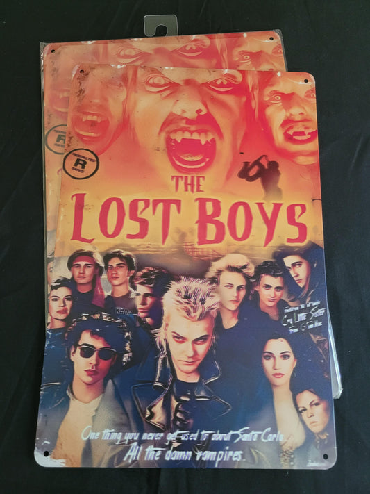 Lost Boys Metal Sign