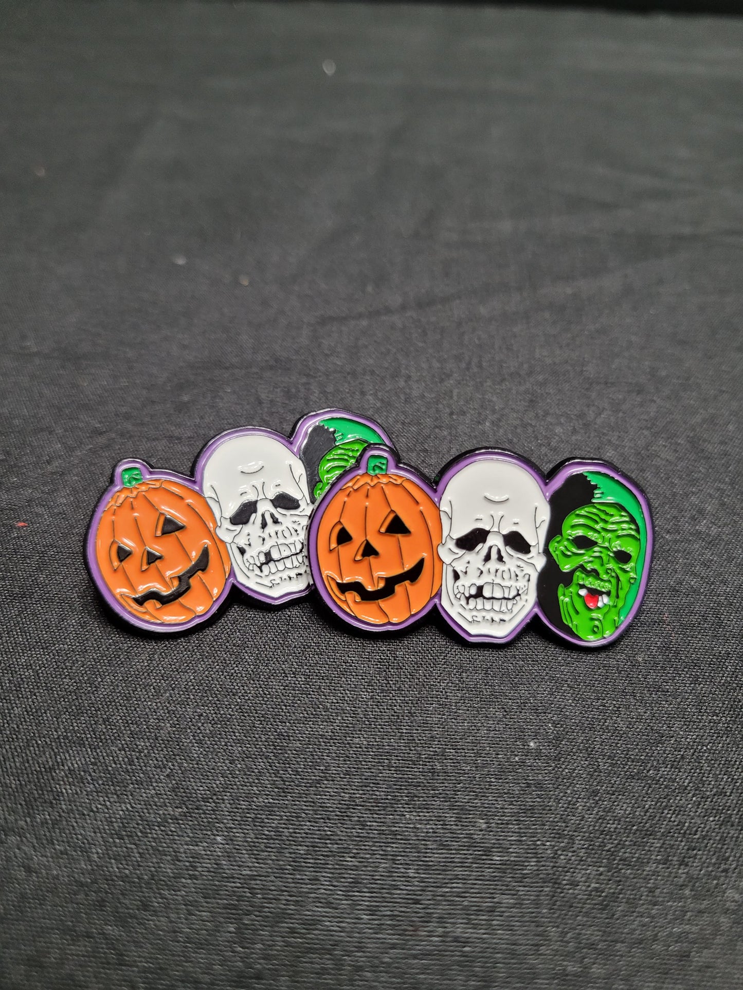 Halloween 3 Masks Enamel Pin