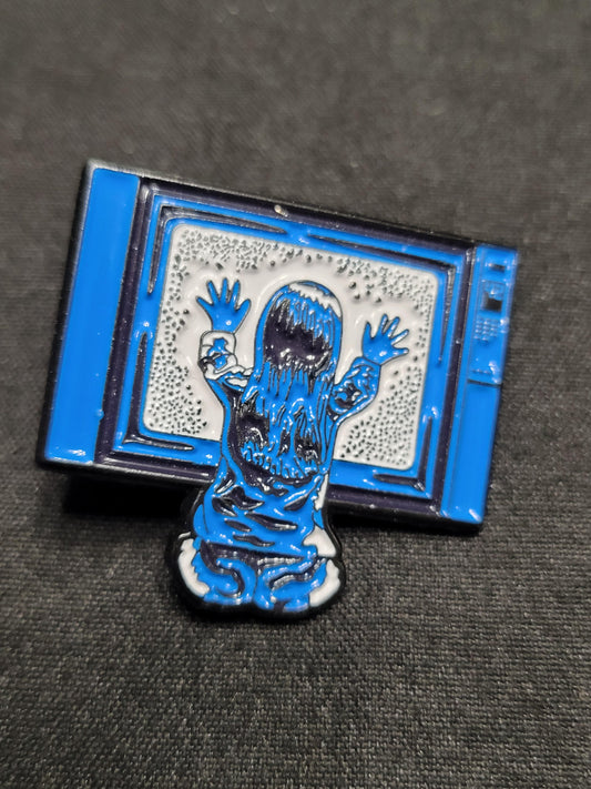 Poltergeist Enamel Pin