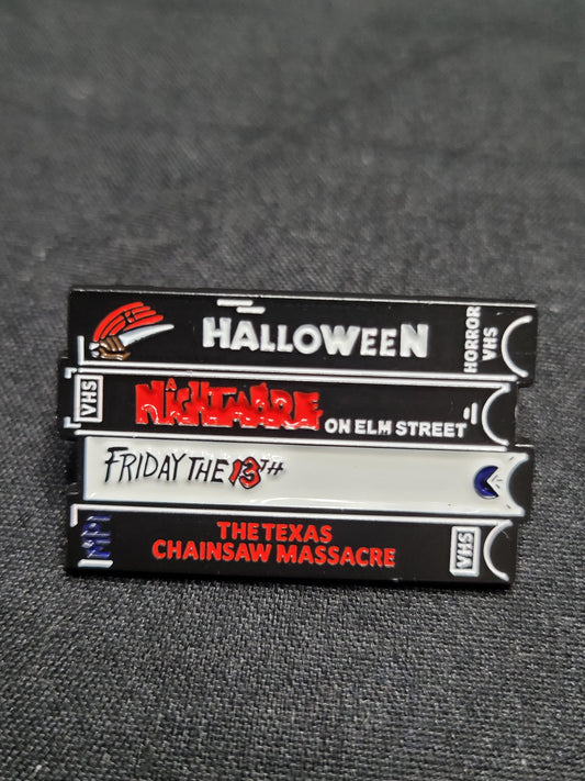 VHS Enamel Pin